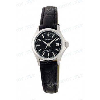 Ремешок для часов Orient SZ2F-Q0, 13/10 мм, черный, кожа, пряжка