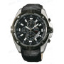 Ремешок для часов Orient TT0Y-F0, 24/20 мм, черный, кожа, заостренный тип, пряжка