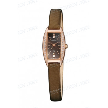 Ремешок для часов Orient UBTS-R0, 8/8 мм, коричневый, текстиль, пряжка