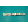 Браслет для часов Orient DB02-C0, 22 мм, серебристый, заостренный тип оконцовки