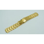 Браслет для часов Orient FNAB-A0, 24 мм, золотистый, прямой тип оконцовки