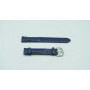 Ремешок для часов Orient DB0A-Q1, 17/16 мм, синий, кожа, пряжка