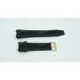 Ремешок для часов Orient ER1V-D0, ET0H-E0, 24/22 мм, черный, полиуретан, под корпус, пряжка