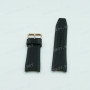 Ремешок для часов Orient TD10-D1, UNC7-D0, 24/22 мм, черный, заостренный тип, пряжка
