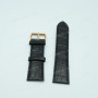 Ремешок для часов Orient EVAF-D0, 25/22 мм, черный, кожа