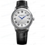 Ремешок для часов Raymond Weil 2837-STC-00659, 20/16 мм, черный, кожа, стальная пряжка