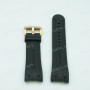 Ремешок для часов Romanson TL9213, 23/20 мм, черный, каучук, розовая застежка