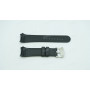 Ремешок для часов Romanson TL9213, 23/20 мм, черный, каучук, серебристая застежка