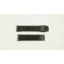 Браслет для часов Romanson TM9A18MMBRA36R, 22 мм, черный, прямой на винты, МО16, миланское плетение
