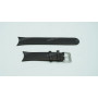 Ремешок для часов Skagen 582XLSLM, 24/20 мм, черный, кожа, заостренный на винты, МО16, ЗБ
