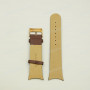 Ремешок для часов Skagen 582XLRLM, 24/20 мм, коричневый, кожа, заостренный на винты, МО16, ЗР (АНАЛОГ)