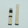 Ремешок для часов Skagen 812SSLB1, 15/12 мм, черный, кожа, прямой на винты, МО9, ЗБ