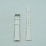 Ремешок для часов Skagen 812SSLW1, 15/12 мм, белый, кожа, прямой на винты, МО9, ЗБ