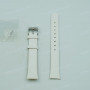 Ремешок для часов Skagen 812SSLW1, 15/12 мм, белый, кожа, прямой на винты, МО9, ЗБ