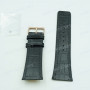 Ремешок для часов Skagen 984LRLB, 28/22 мм, черный, кожа, прямой на винты, МО18, ЗР