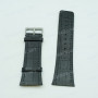 Ремешок для часов Skagen 984LSLB, 28/22 мм, черный, кожа, прямой на винты, МО18, ЗБ