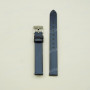 Ремешок Swarovski для часов 5243722, 12/12 мм, синий, кожа, прямой, L, ЗБ