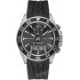 Ремешок для часов Swiss Military Hanowa 06-4222.04.007, 24/22 мм, черный, полиуретан, под корпус, ЗБ