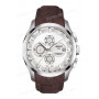 Ремешок для часов Tissot 24/22 мм, коричневый, XS, имитация крокодила, интегрированный, без замка, COUTURIER (T035.627)