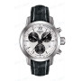 Ремешок для часов Tissot 16/14 мм, темно-серый, имитация крокодила, стальная клипса, PRC 200 (T055.217)