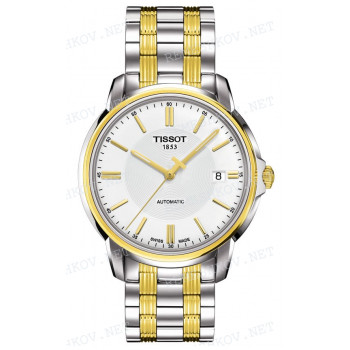 Браслет для часов Tissot, двухцветный, сталь/желтый, AUTOMATIC III (T065.930, T065.430, T065.407)
