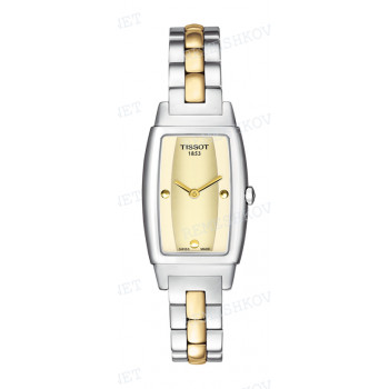 Браслет для часов Tissot, двухцветный, LADY BELLE (T230) (T102.485)