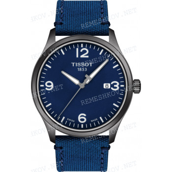 Ремешок для часов Tissot 22/22 мм, FABRIC, BLUE (T116.410)