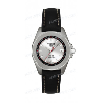 Ремешок для часов Tissot 14/12 мм, BLACK LEATHER STRAP (T221.221)