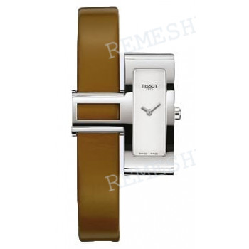 Ремешок для часов Tissot 12 мм, бронзовый, пластиковый, стальная пряжка, LADY T05 (L830) (T581.175)