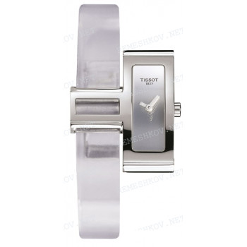 Ремешок для часов Tissot 12/12 мм, прозрачный, пластиковый, стальная пряжка, LADY T05 (L830) (T581.175)