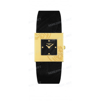 Ремешок для часов Tissot 21/18 мм, BLACK CLOTH STRAP (T713.360)