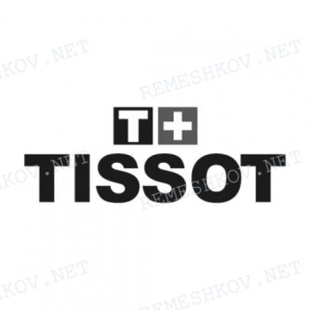 Ремешок для часов Tissot 20/20 мм, оранжевый, силикон, интегрированный, титановая клипса, T-TOUCH (Z251) (T337.498)