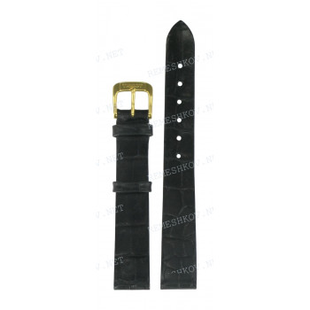 Ремешок для часов Tissot 14/12 мм, LEATHER STRAP BLACK