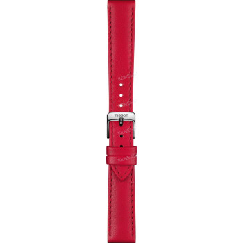 Ремешок для часов Tissot 16/14 мм, LEATH., RED (T103.210)