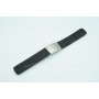 Ремешок для часов Tissot 20/20 мм, черный, каучук, под корпус, стальная клипса, PRS 516 (T044.417)