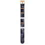 Ремешок для часов Tissot 15/15 мм, темно-синий, текстиль, розовая пряжка, EVERYTIME (T109.210)