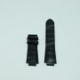 Ремешок для часов Tissot 22/18 мм, черный, имитация крокодила, 13 мм выступ, без замка (T601.521)