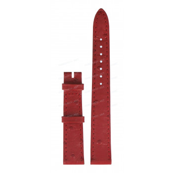 Ремешок для часов Tissot 14/12 мм, LEATHER STRAP RED WITHOUT BUCKLE (T461.131, T462.111, T462.131)