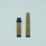 Ремешок для часов Tissot 12/12 мм, темно-синий, сатин, без замка, FLOWER POWER (T031.235)