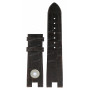 Ремешок для часов Tissot, коричневый, XL, имитация крокодила, с вырезом, без замка, ODACI-T (T020.317)