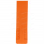 Ремешок для часов Tissot 21/20 мм, оранжевый, силикон, интегрированный, без замка, T-RACE (T048.417, T048.427)