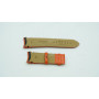 Ремешок для часов Tissot 24/22 мм, оранжевый, теленок, интегрированный, без замка, COUTURIER (T035.627)