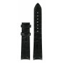 Ремешок для часов Tissot 18/16 мм, серый, лак, имитация крокодила, заостренный тип, без замка (T035.210)