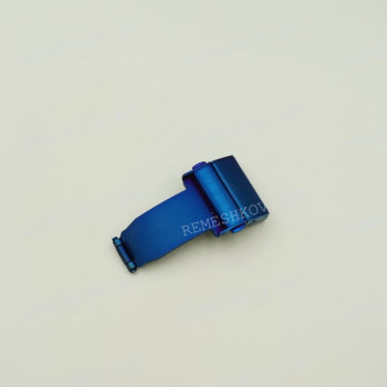 Застежка UK для ремешка часов 20 мм, синий