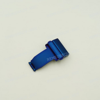 Застежка UK для ремешка часов 22 мм, синий