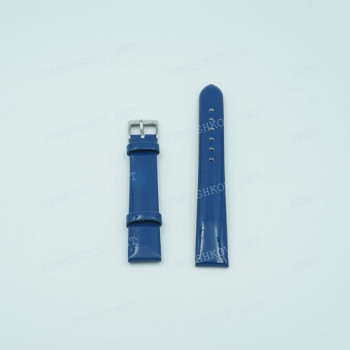 Ремешок UK для часов 14/12 мм, синий, лак